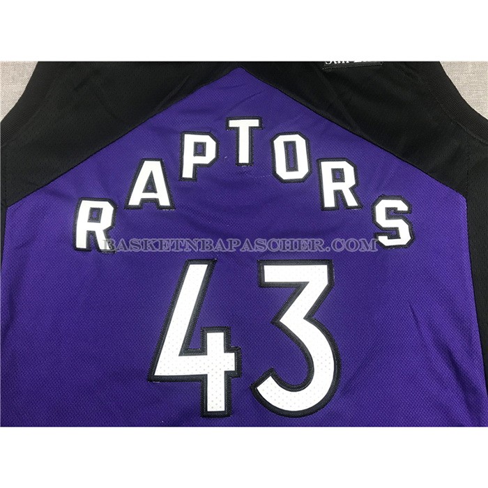 Maillot Tornto Raptors Pascal Siakam Earned 2020-21 Noir Volet